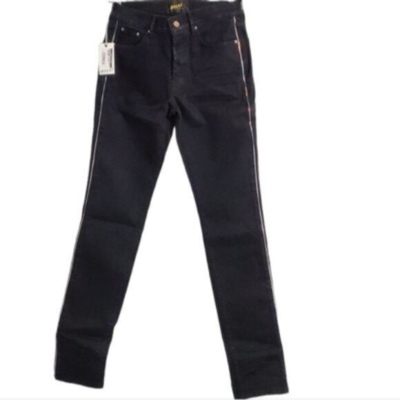 NWT BOSSI SPORTSWEAR Black 3D Wash Denim Jeans Patron Of The New Edition